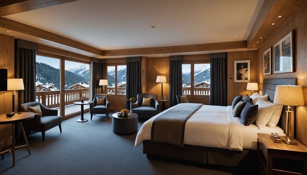 Hôtel carlina à courchevel : luxe au pied des pistes